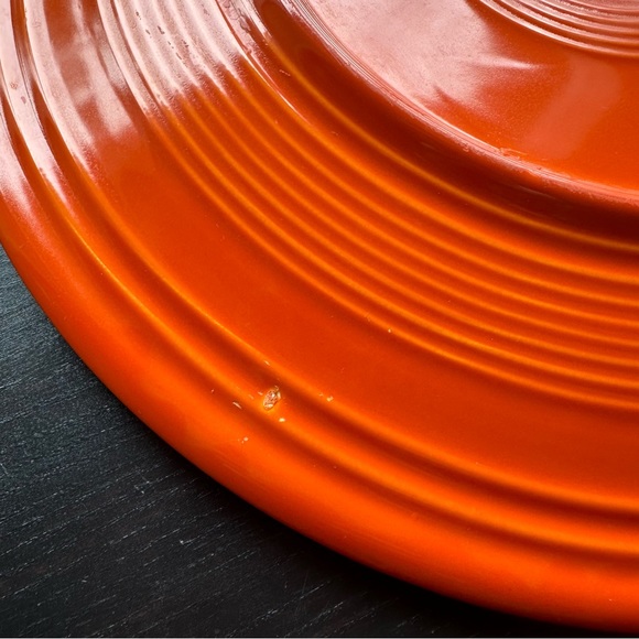 Fiestaware radioactive red plate - Picture 5 of 9